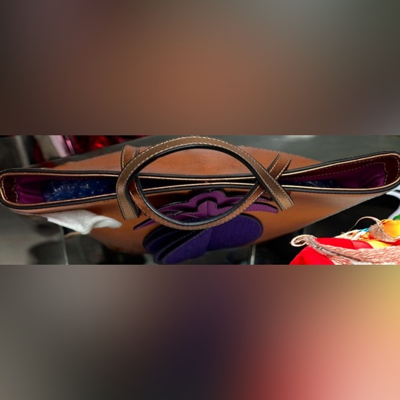 Gucci Orange and Purple Tote Bag - Picture 13 of 14